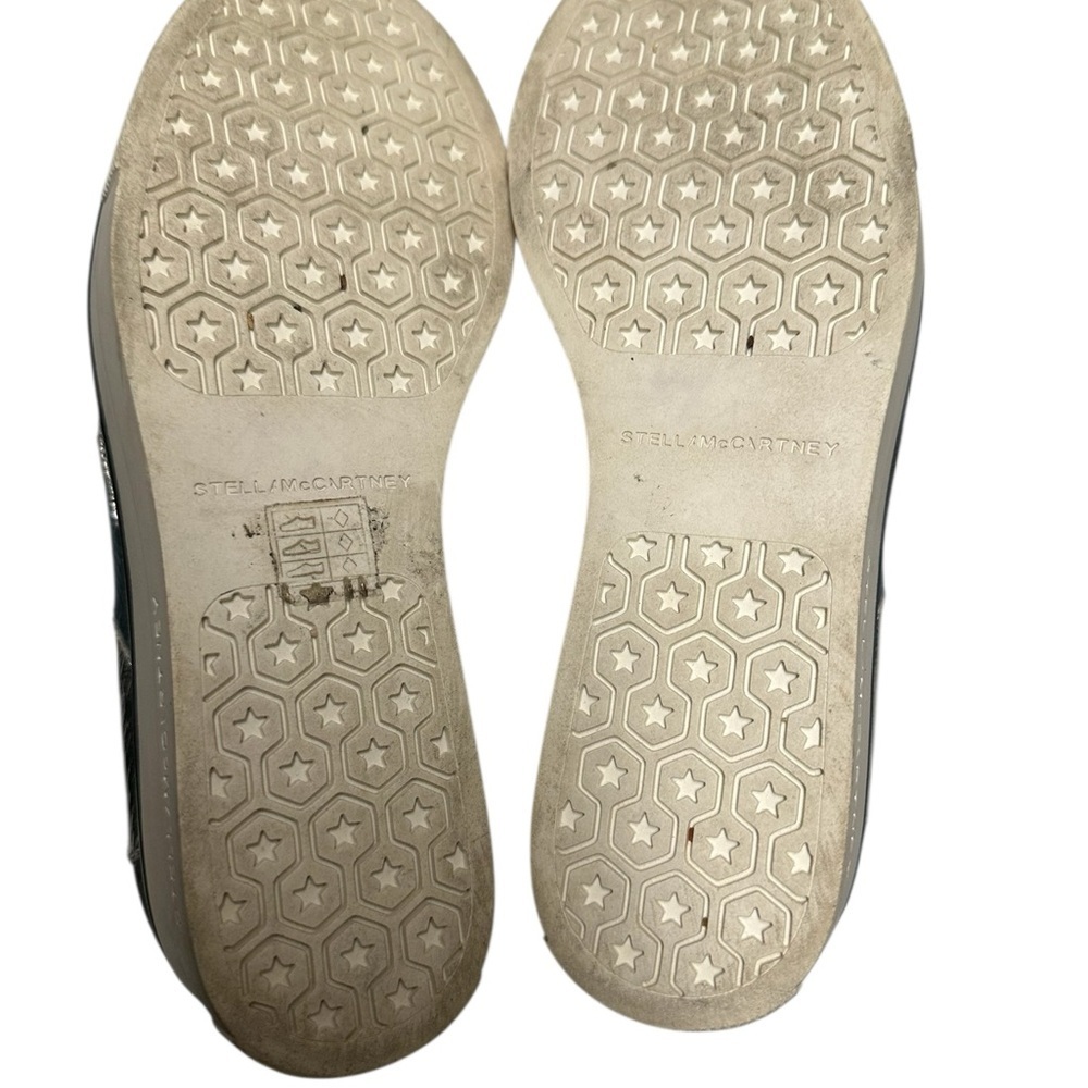 Stella McCartney Silver and Gold Star Athletic Shoes size 5.5 - Picture 6 of 12